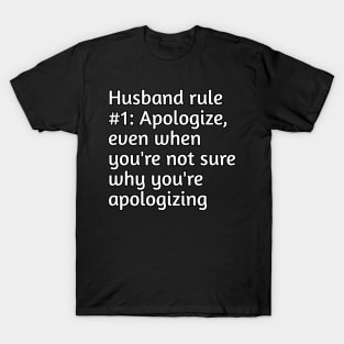 Funny husband humour T-Shirt